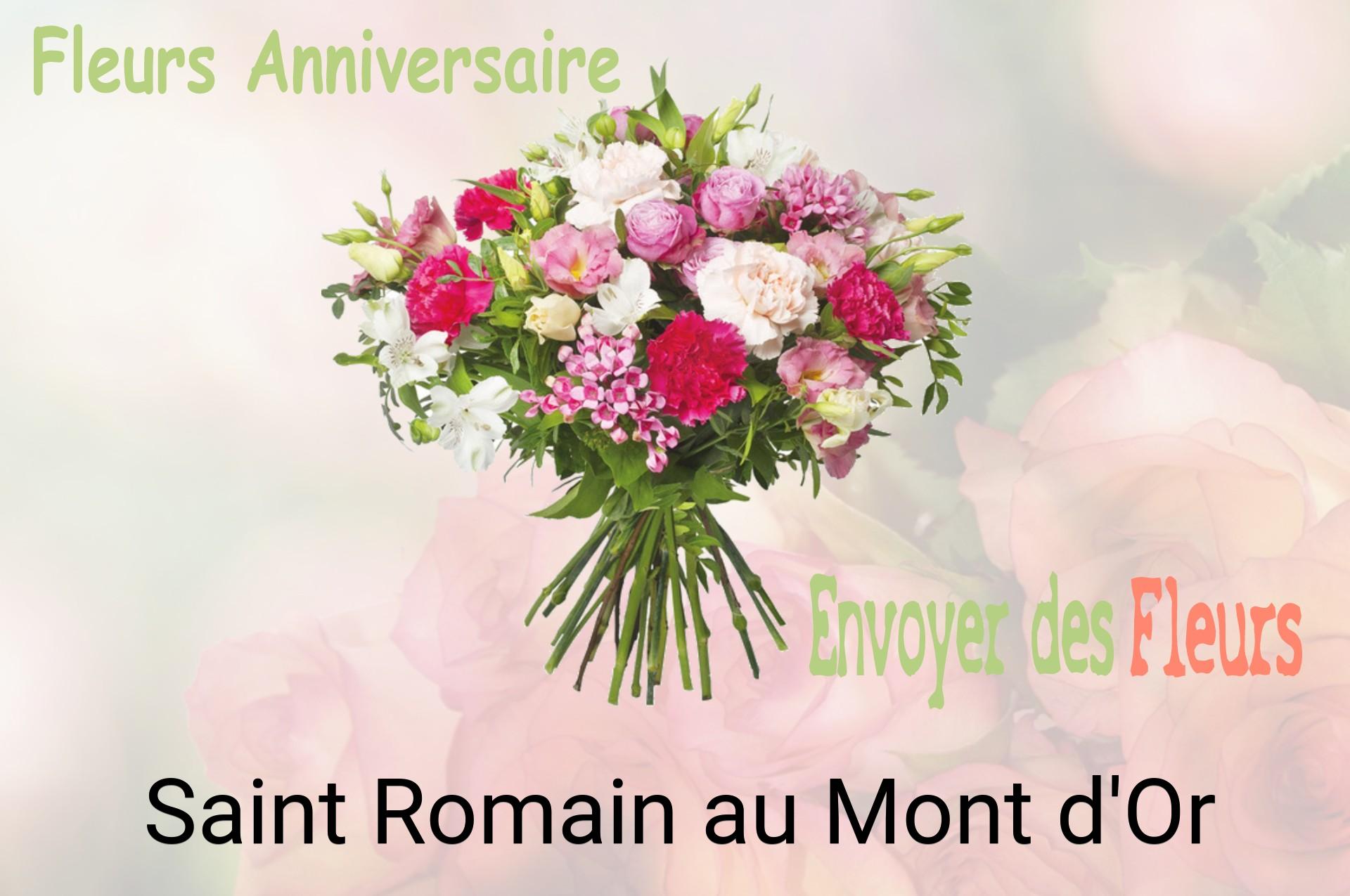 Bouquet de fleurs d’anniversaire livré à Saint-Romain-au-Mont-d'Or