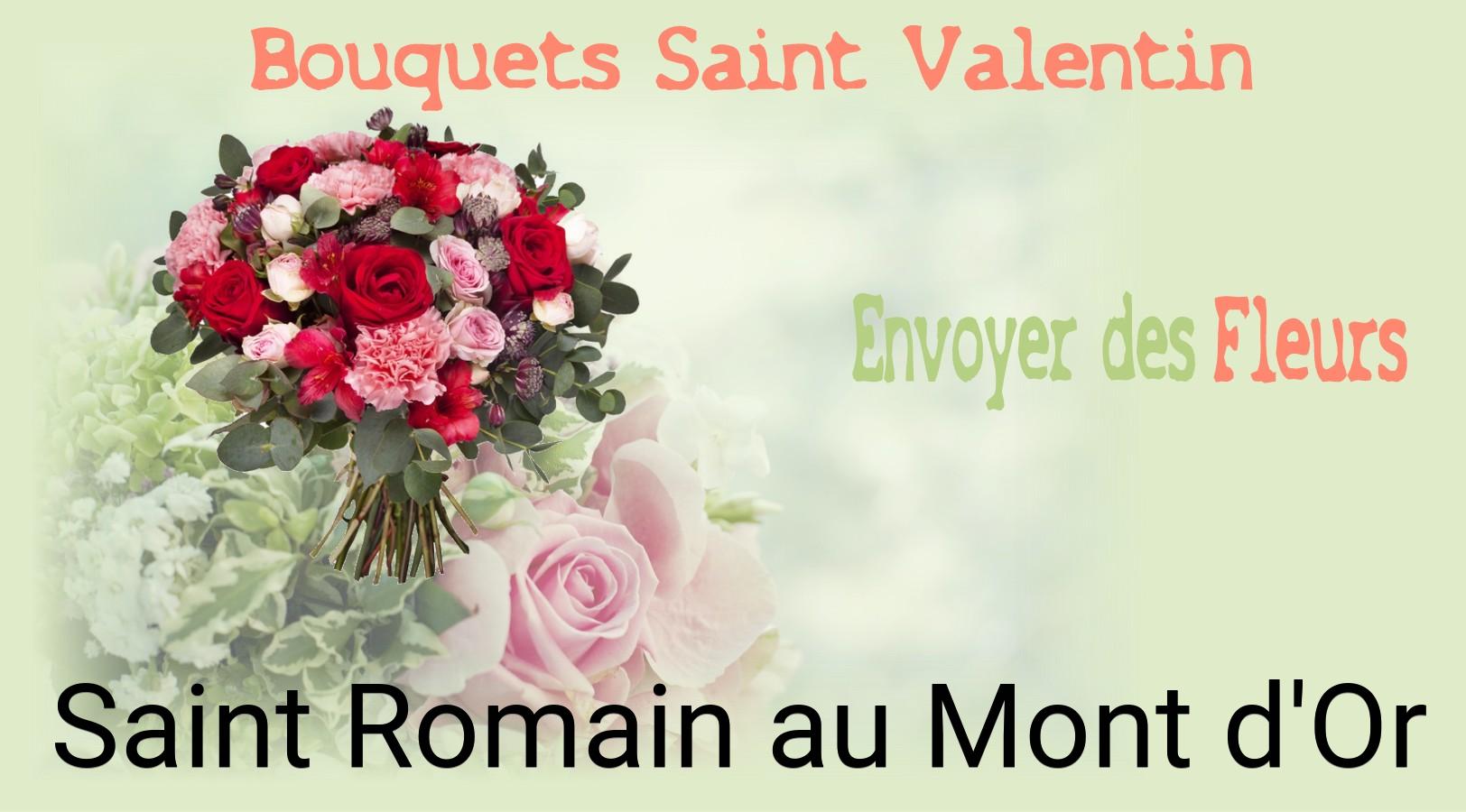 Roses de Saint-Valentin livrées à Saint-Romain-au-Mont-d'Or